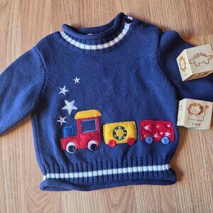 * VTG * 1990s Baby Ur It Train Sweater